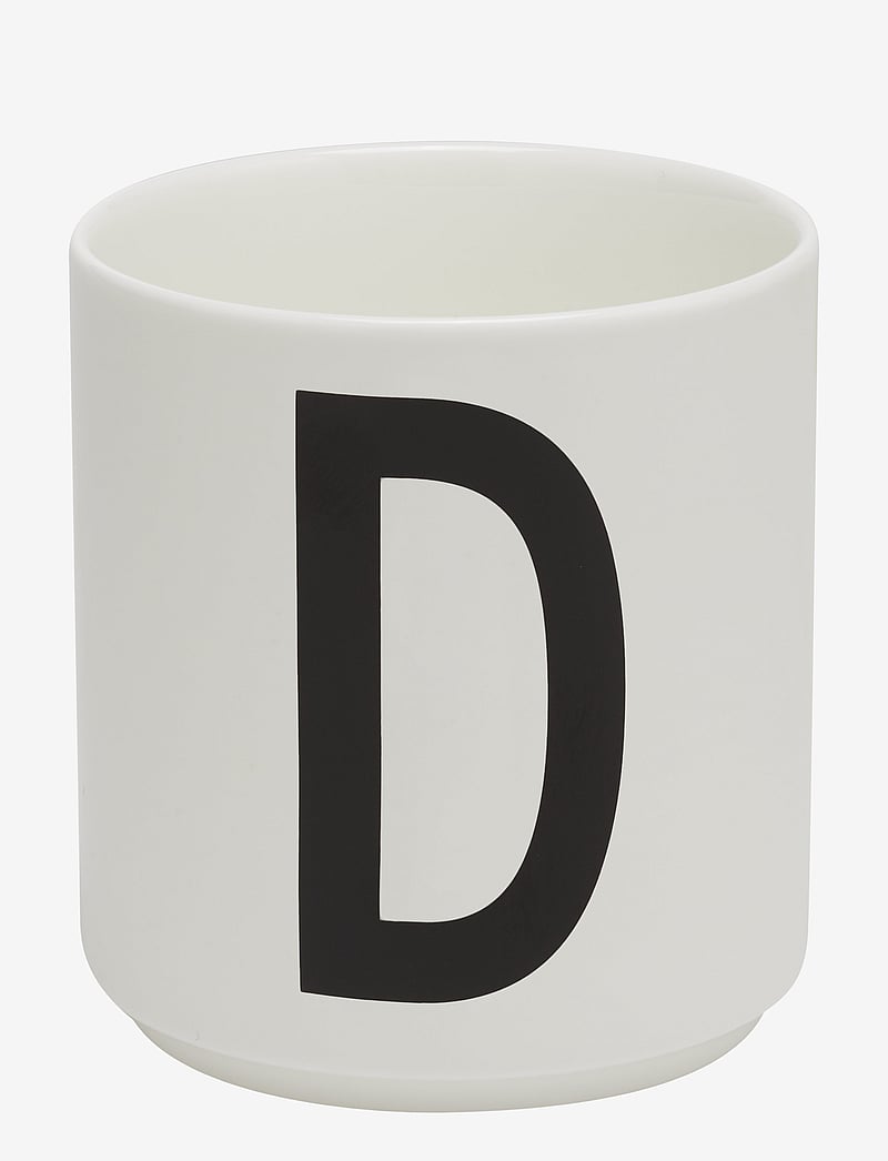 Design Letters - Porcelain cup a-z, æ, ø - geschenke unter 30€ - white - 0