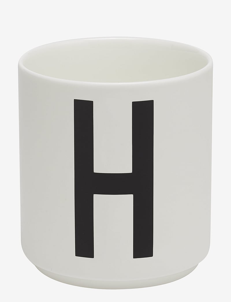 Design Letters - Porcelain cup a-z, æ, ø - köp efter pris - white - 0