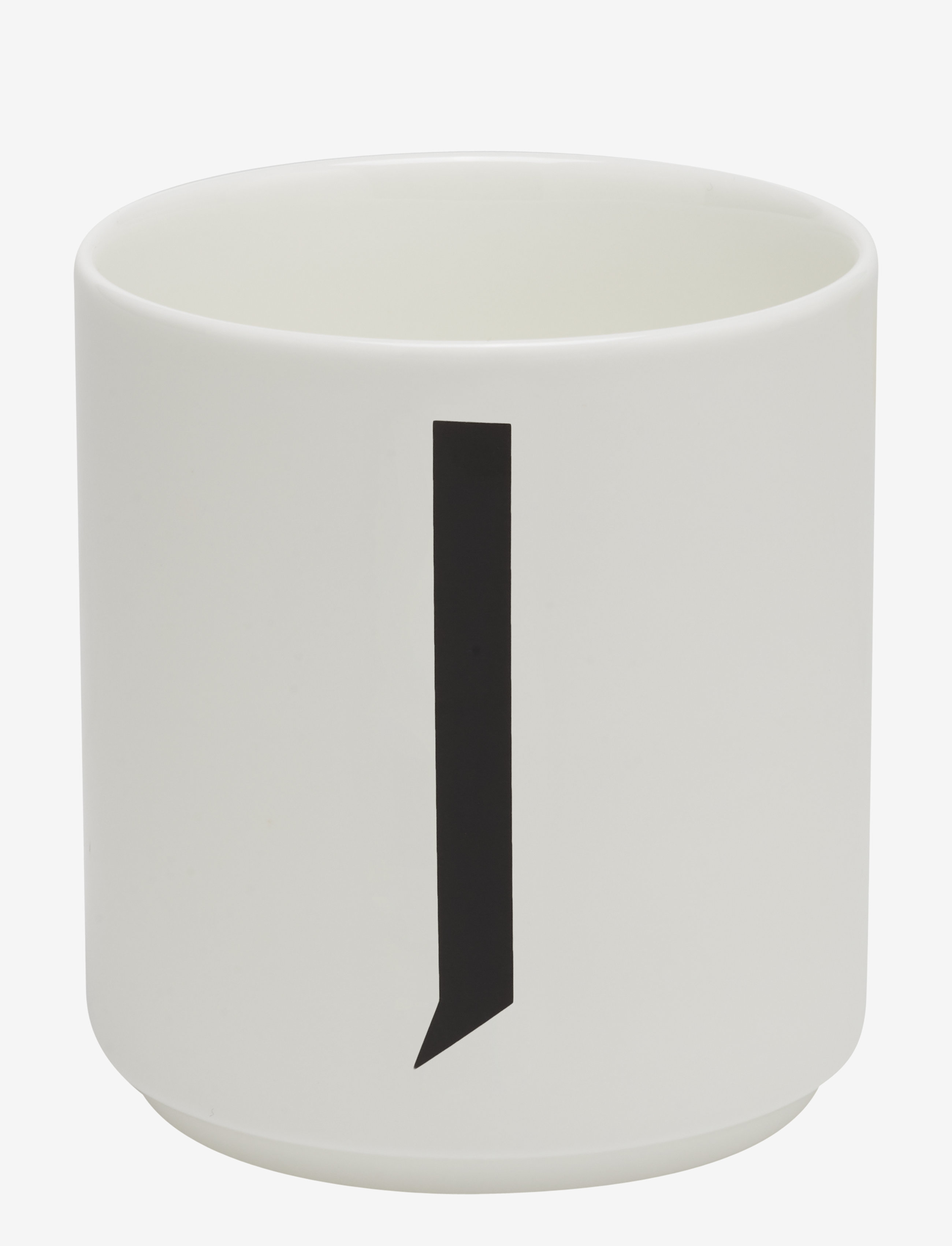 Design Letters Porcelain Cup A-Z, Æ, Ø, 25 CL, White, Kopper & Krus > Kaffekopper, Unisex