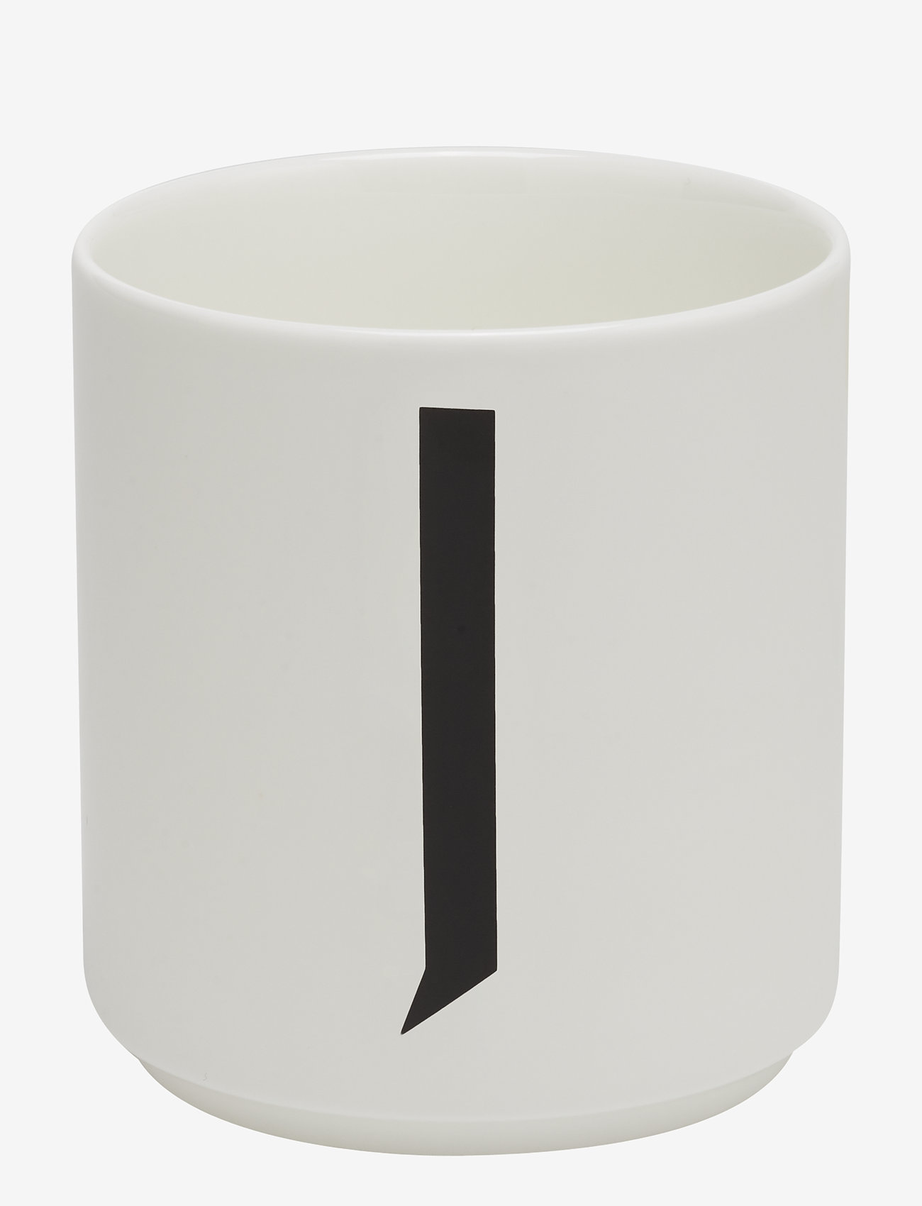 Design Letters - Porcelain cup a-z, æ, ø - alhaisimmat hinnat - white - 0
