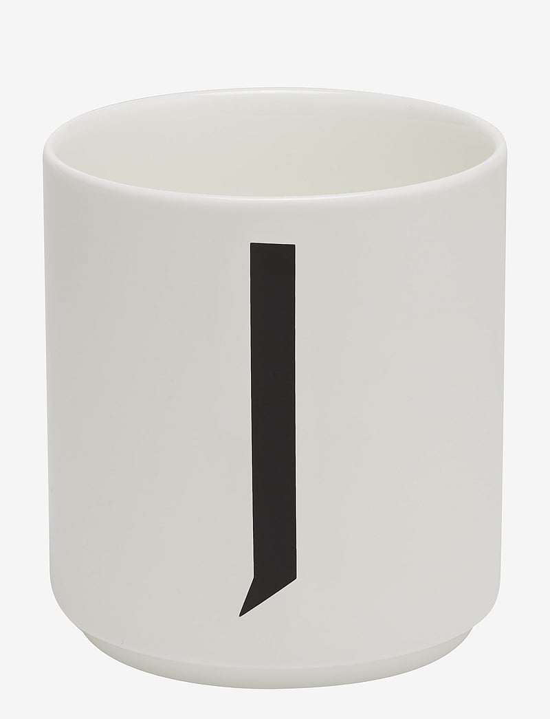 Design Letters - Porcelain cup a-z, æ, ø - køb efter pris - white - 0