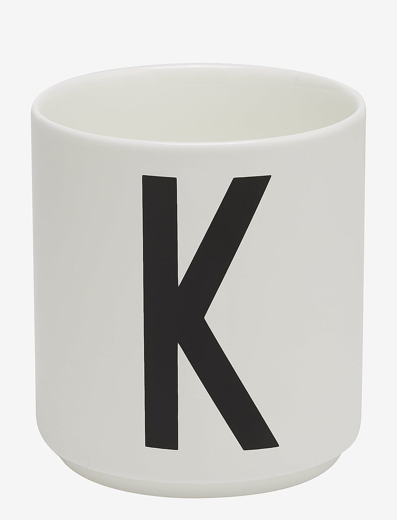Design Letters - Porcelain cup a-z, æ, ø - nach preis einkaufen - white - 0