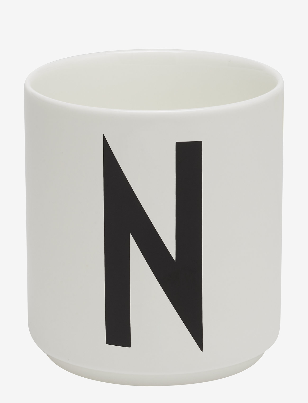 Design Letters - Porcelain cup a-z, æ, ø - geschenke unter 30€ - white - 0