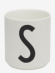 Design Letters - Porcelain cup a-z, æ, ø - lowest prices - white - 0