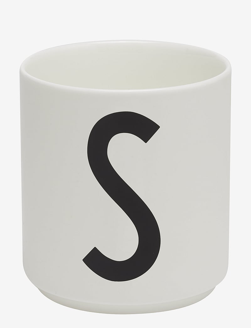 Design Letters - Porcelain cup a-z, æ, ø - shop by price - white - 0