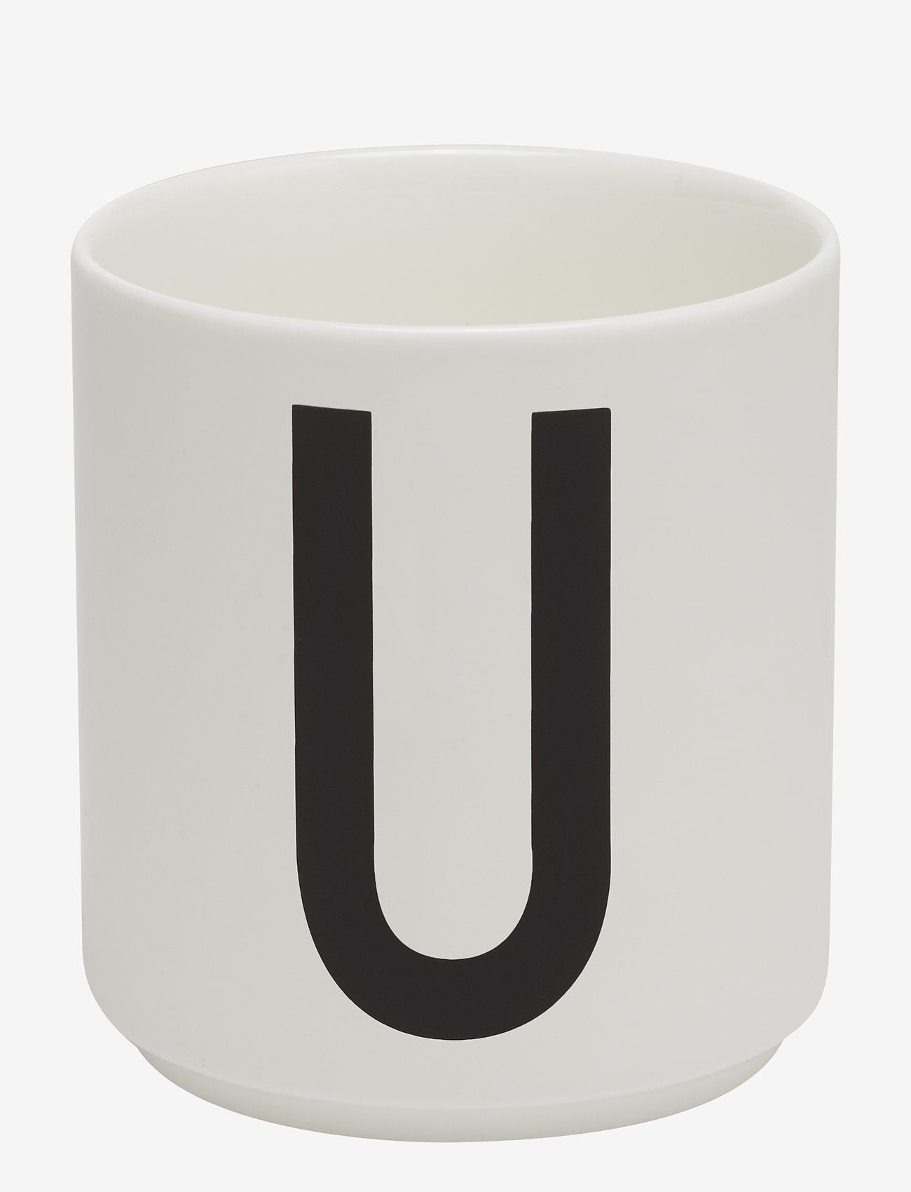 Design Letters - Porcelain cup a-z, æ, ø - nach preis einkaufen - white - 0