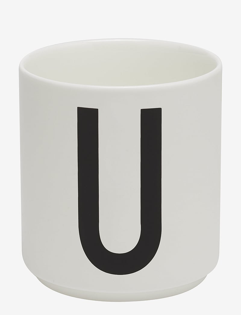 Design Letters - Porcelain cup a-z, æ, ø - nach preis einkaufen - white - 0