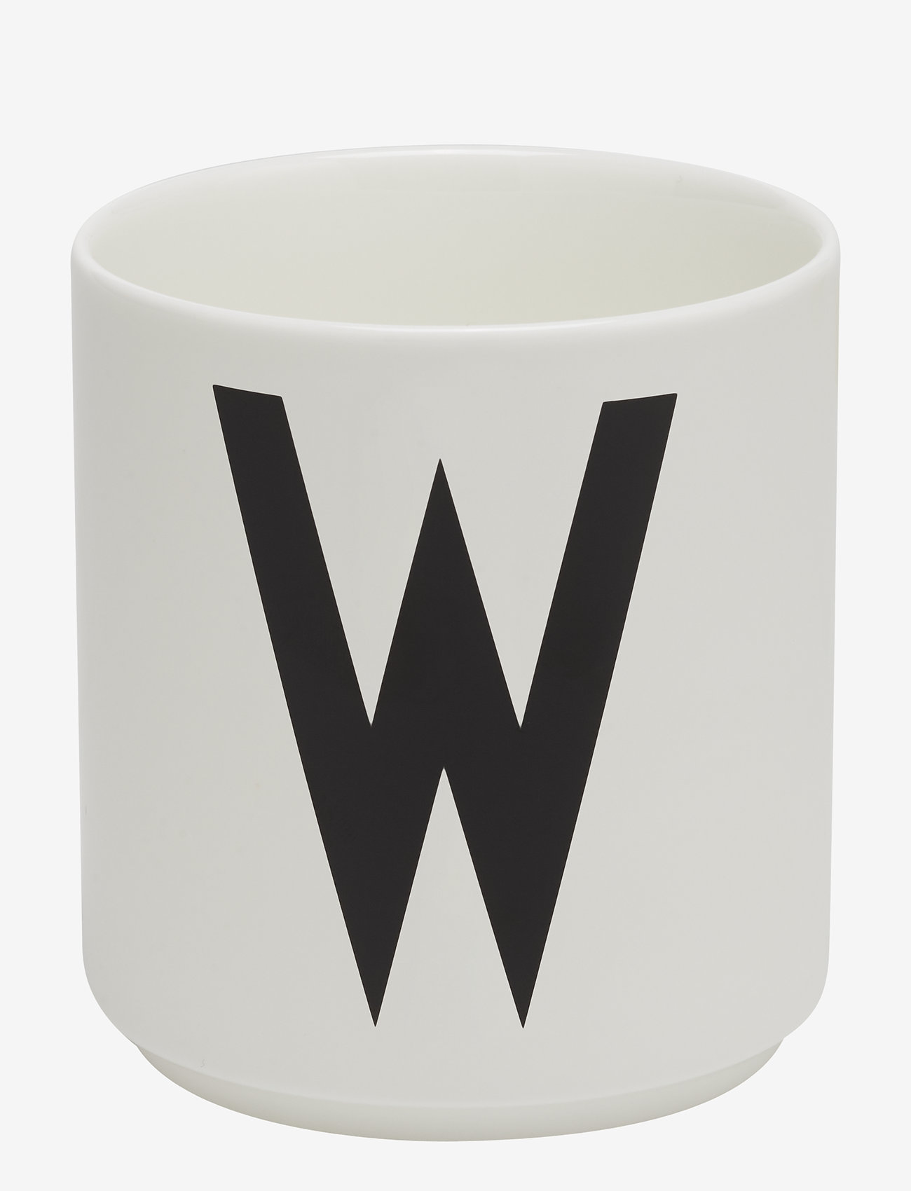 Design Letters - Porcelain cup a-z, æ, ø - køb efter pris - white - 0