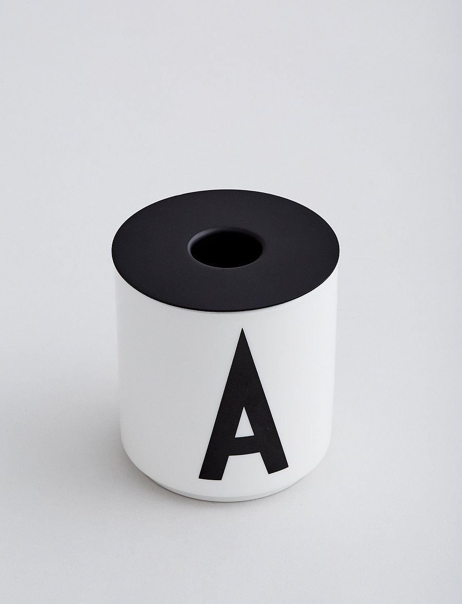 Design Letters - Candle holder - black - 2