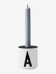Design Letters - Candle holder - die niedrigsten preise - black - 1