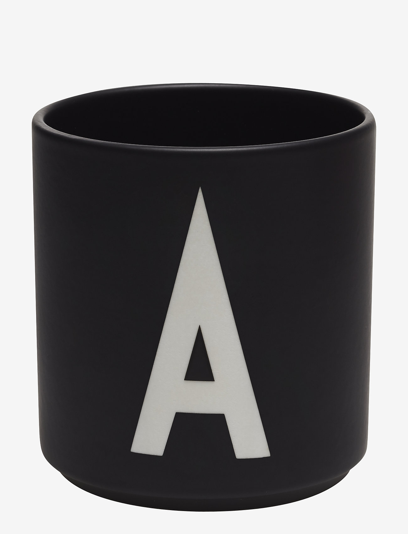 Design Letters - Black Porcelain Cups A-Z - lowest prices - black - 0