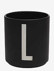 Design Letters - Black Porcelain Cups A-Z - madalaimad hinnad - black - 0