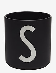 Design Letters - Black Porcelain Cups A-Z - alhaisimmat hinnat - black - 0