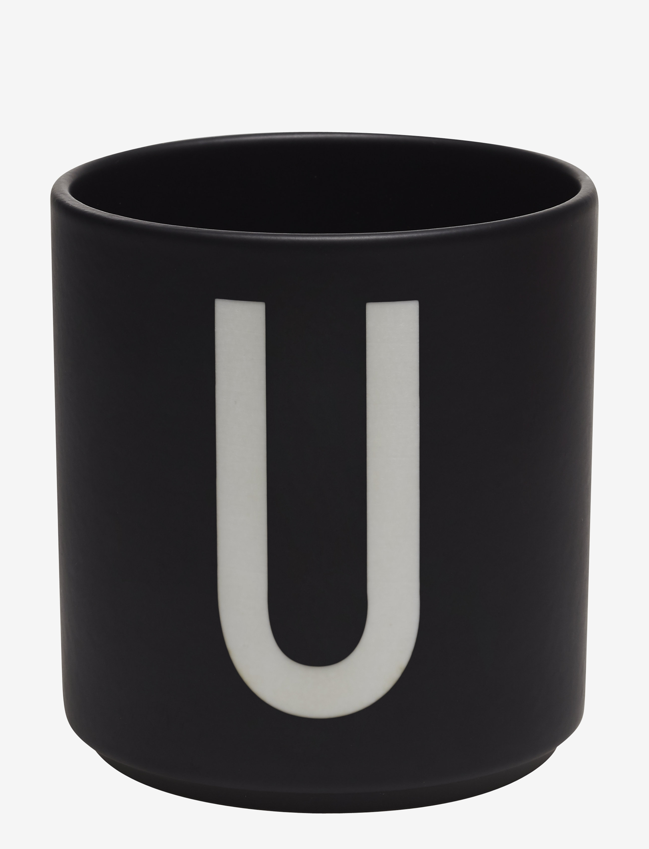 DESIGN LETTERS Schwarz Porcelain Cups A-Z Schwarz - 25 CL - Unisex