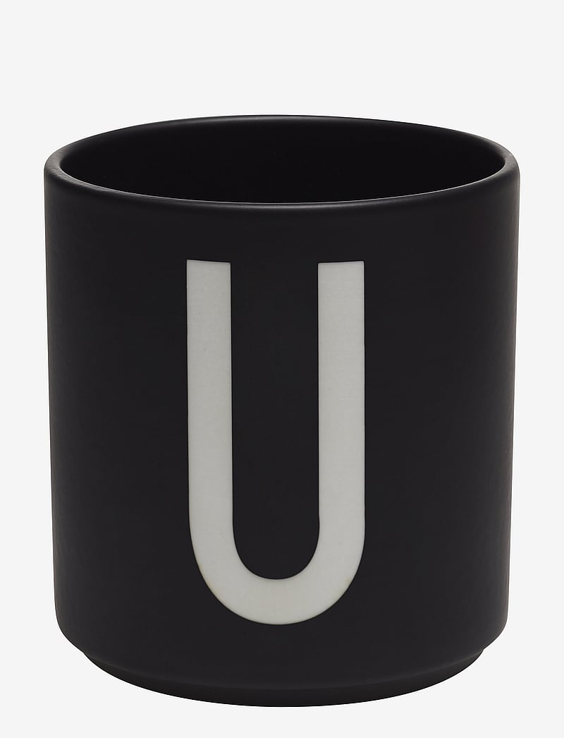 Design Letters - Black Porcelain Cups A-Z - geschenke unter chf 50 - black - 0