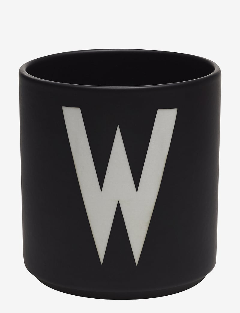 Design Letters - Black Porcelain Cups A-Z - osta hinna alusel - black - 0