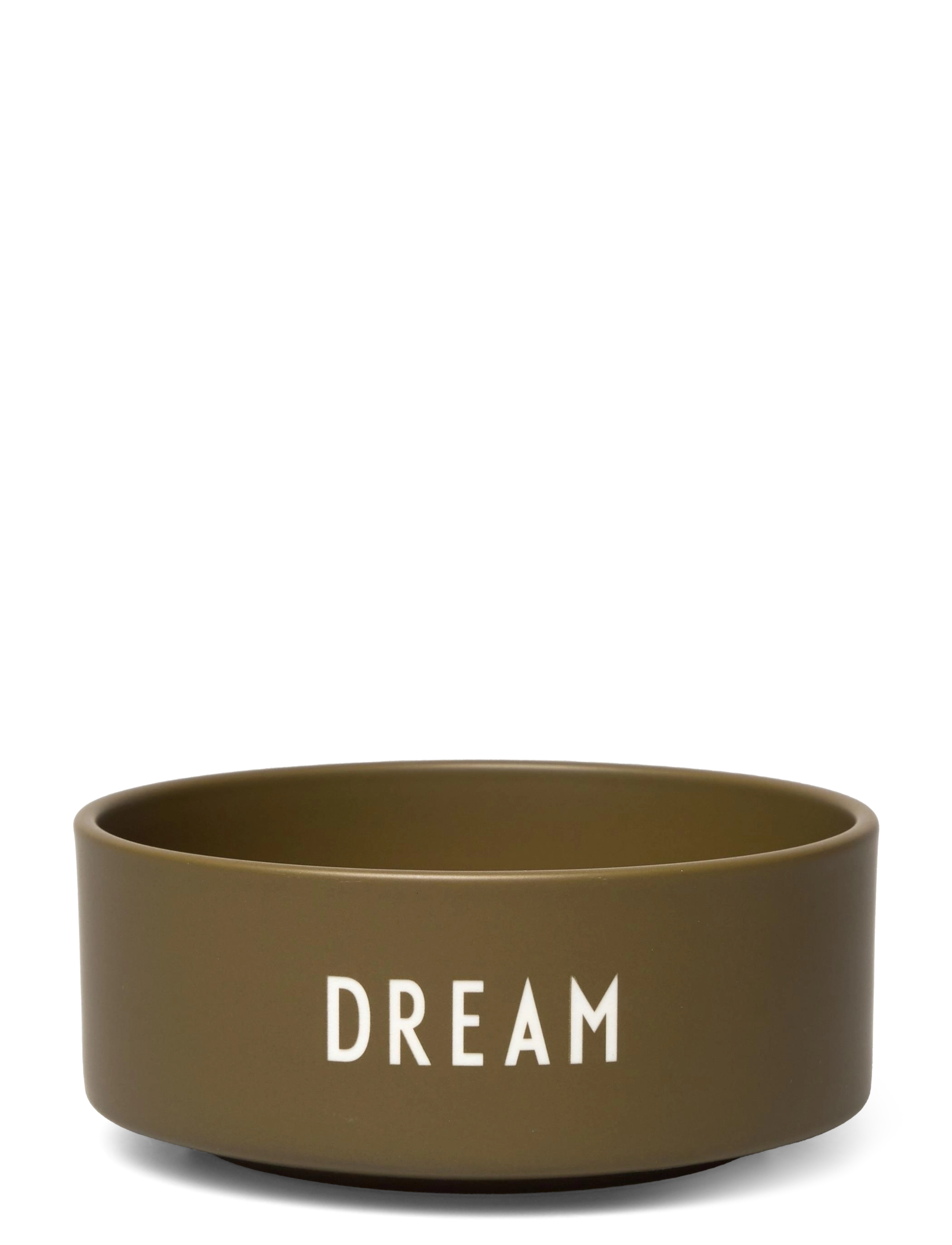 Design Letters Snack bowl - Skålar - OLIVEDREAM / green