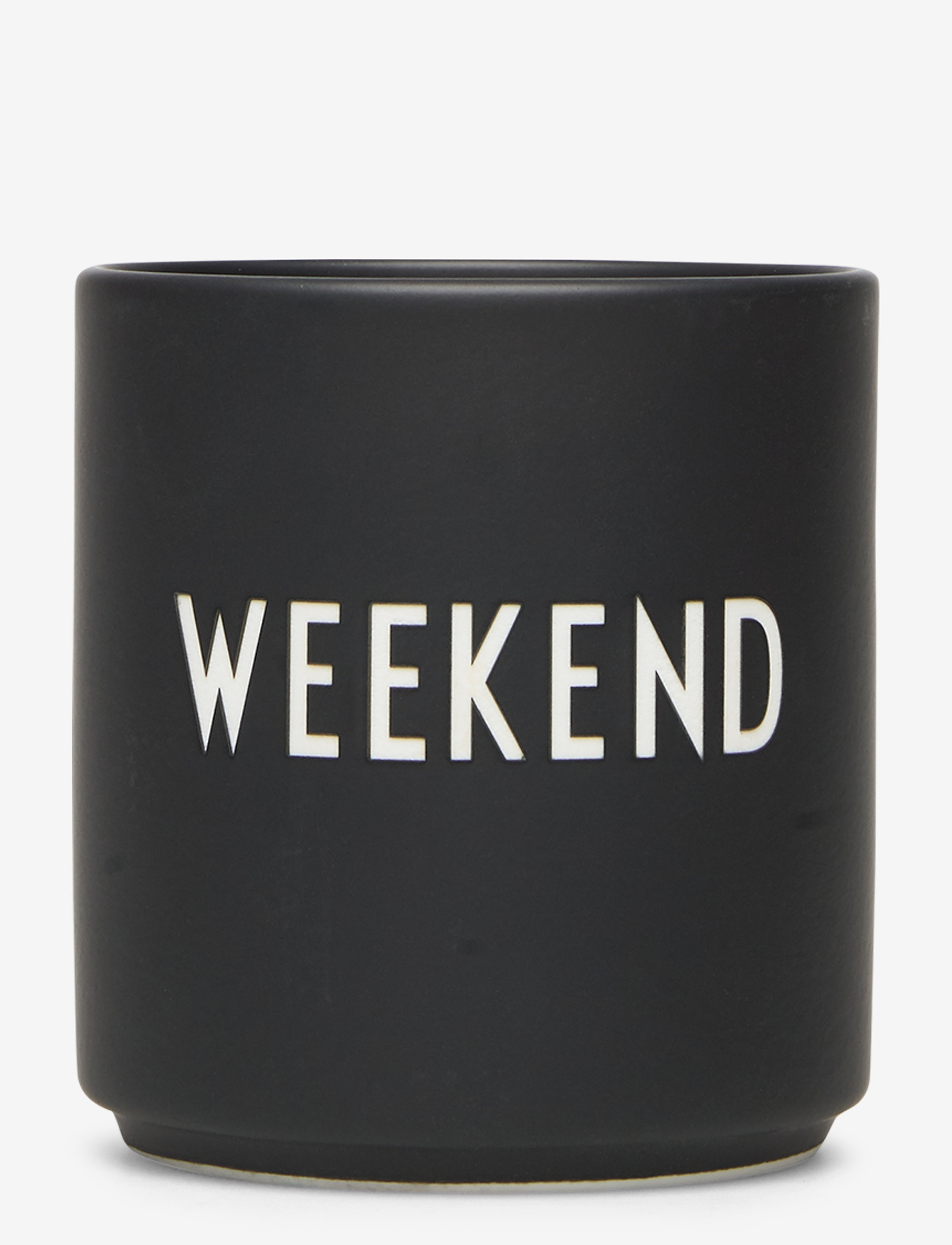 Design Letters Favourite Cups, 25 CL, Black, Kopper & Krus > Kaffekopper, Unisex