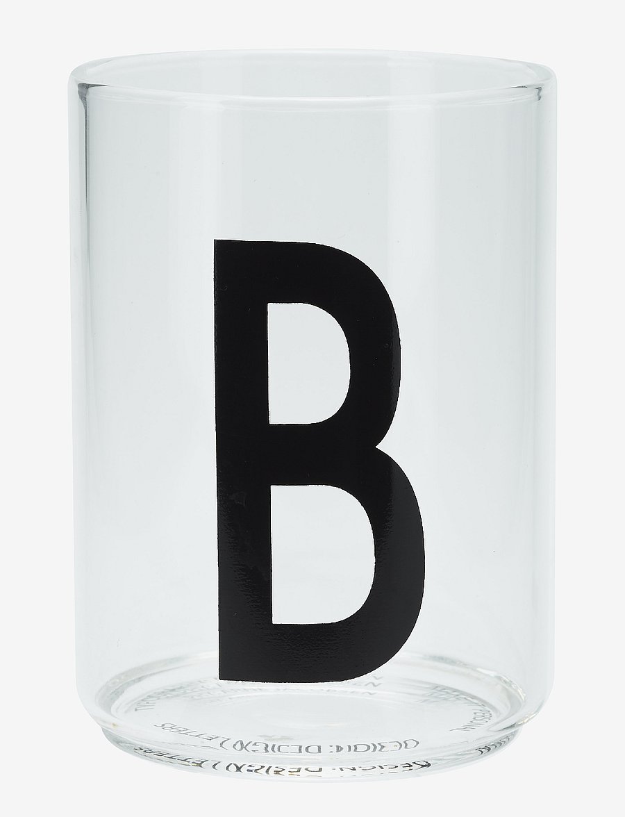 Design Letters - Personal drinking glass - trinkgläser - clear - 1