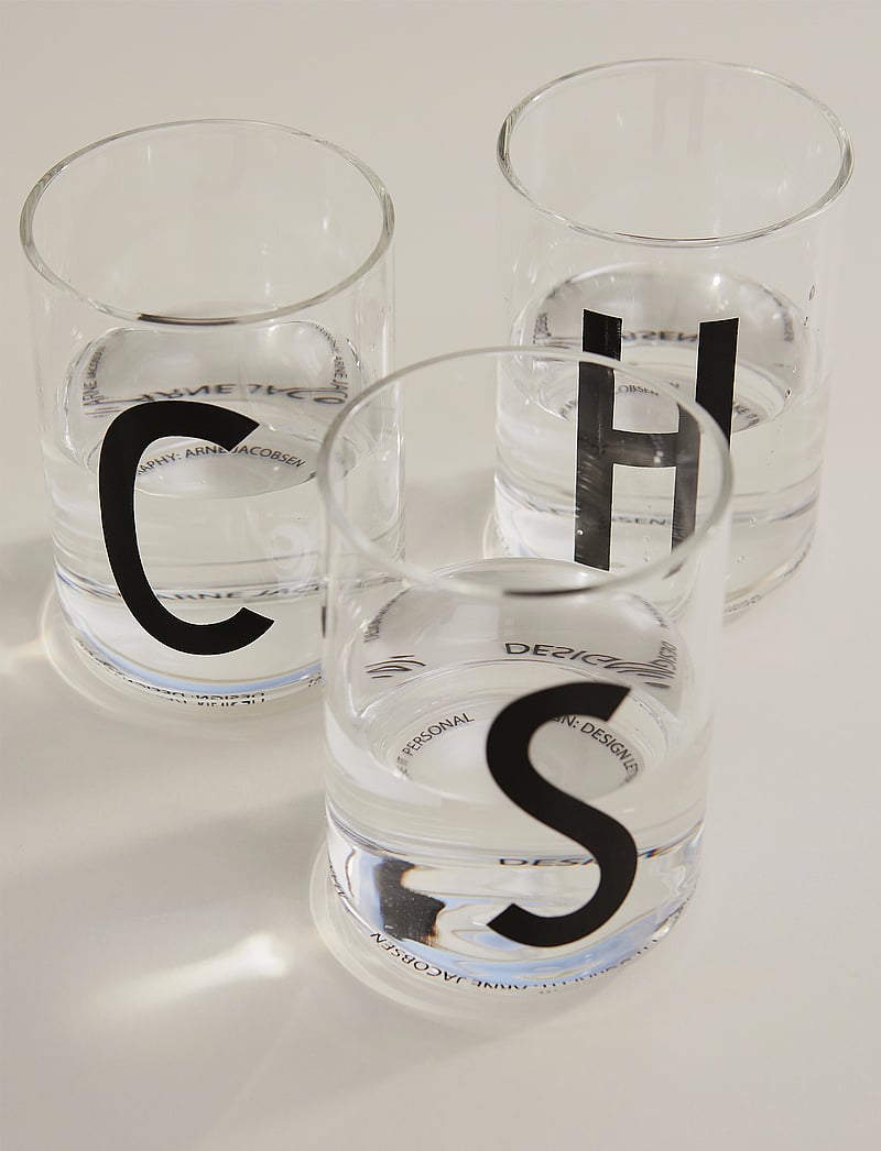 Design Letters - Personal drinking glass - shop by price - clear - 1