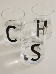 Design Letters - Personal drinking glass - laveste priser - clear - 1