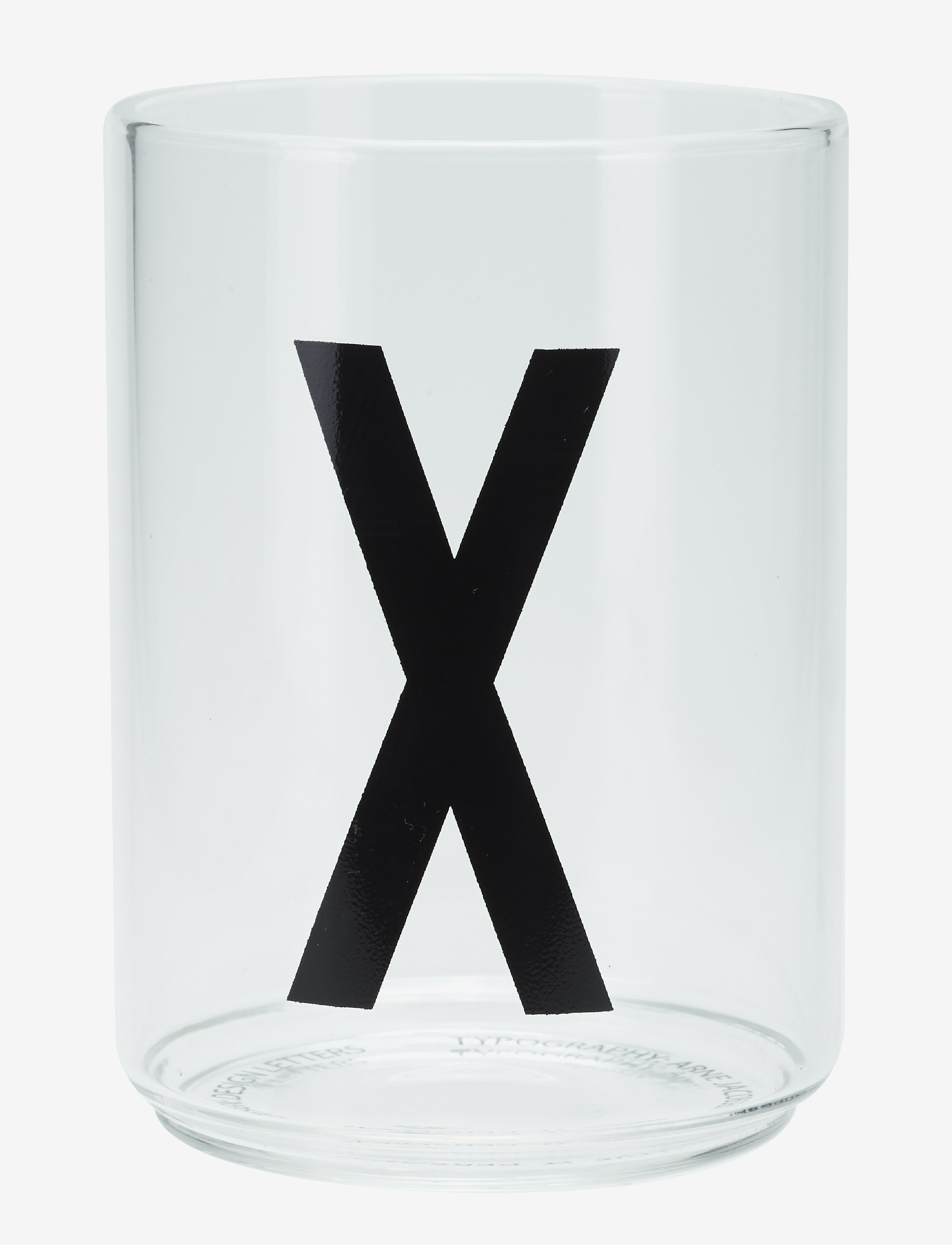Design Letters Personal Drinking Glass, Drikkeglas, Hvid, Str: 35 CL
