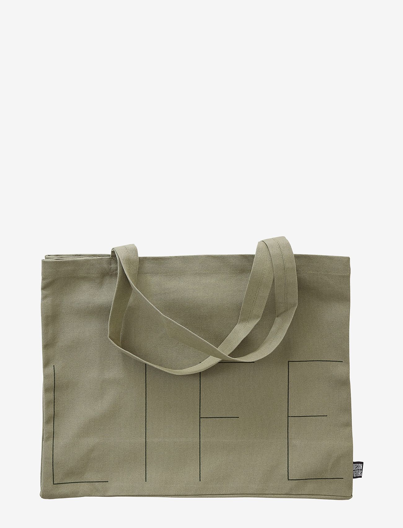 Design Letters - LIFE tote bag - tote bags - olivelife - 1