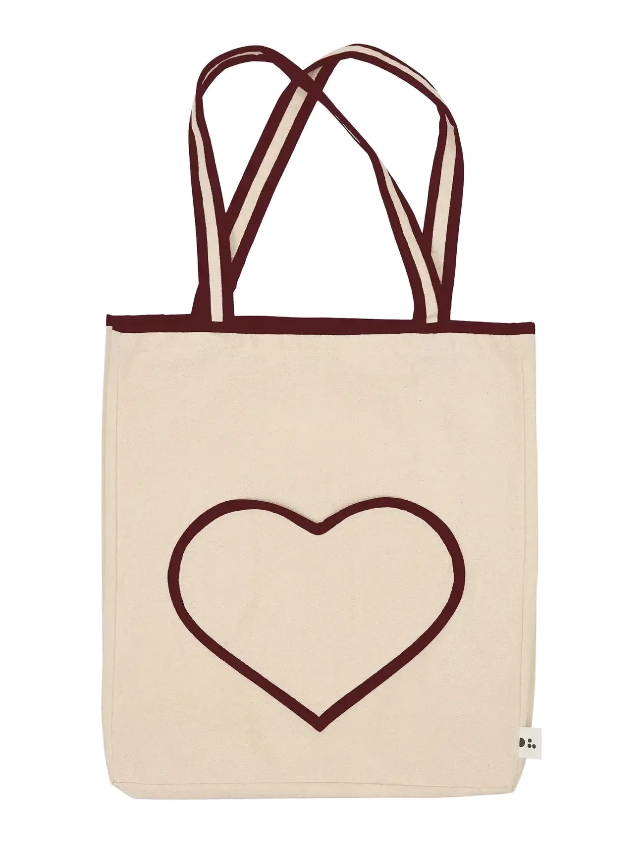 In My Heart. Travel bag - NATURAL / SYRRAH BURGUNDY