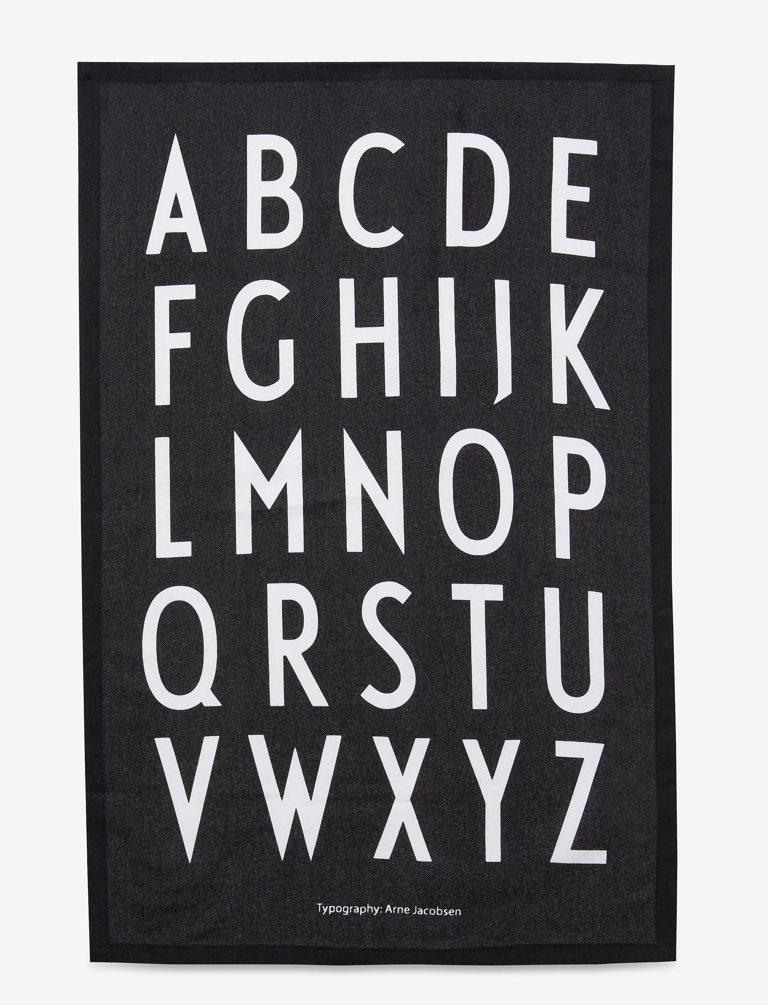 Design Letters Classic Tea Towel 2-Pack, 60X40 cm, Kitchen Textiles, Schwarz - Towels, Homeware