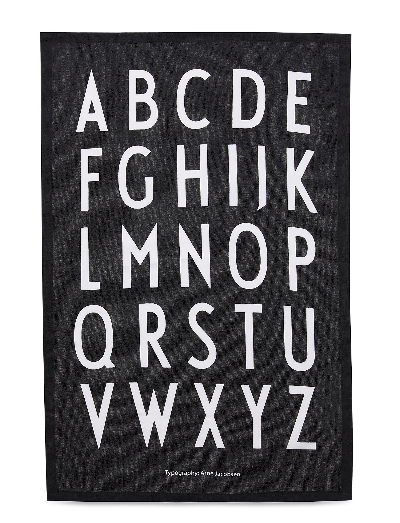 Design Letters - Classic Tea Towel - mažiausios kainos - black - 1