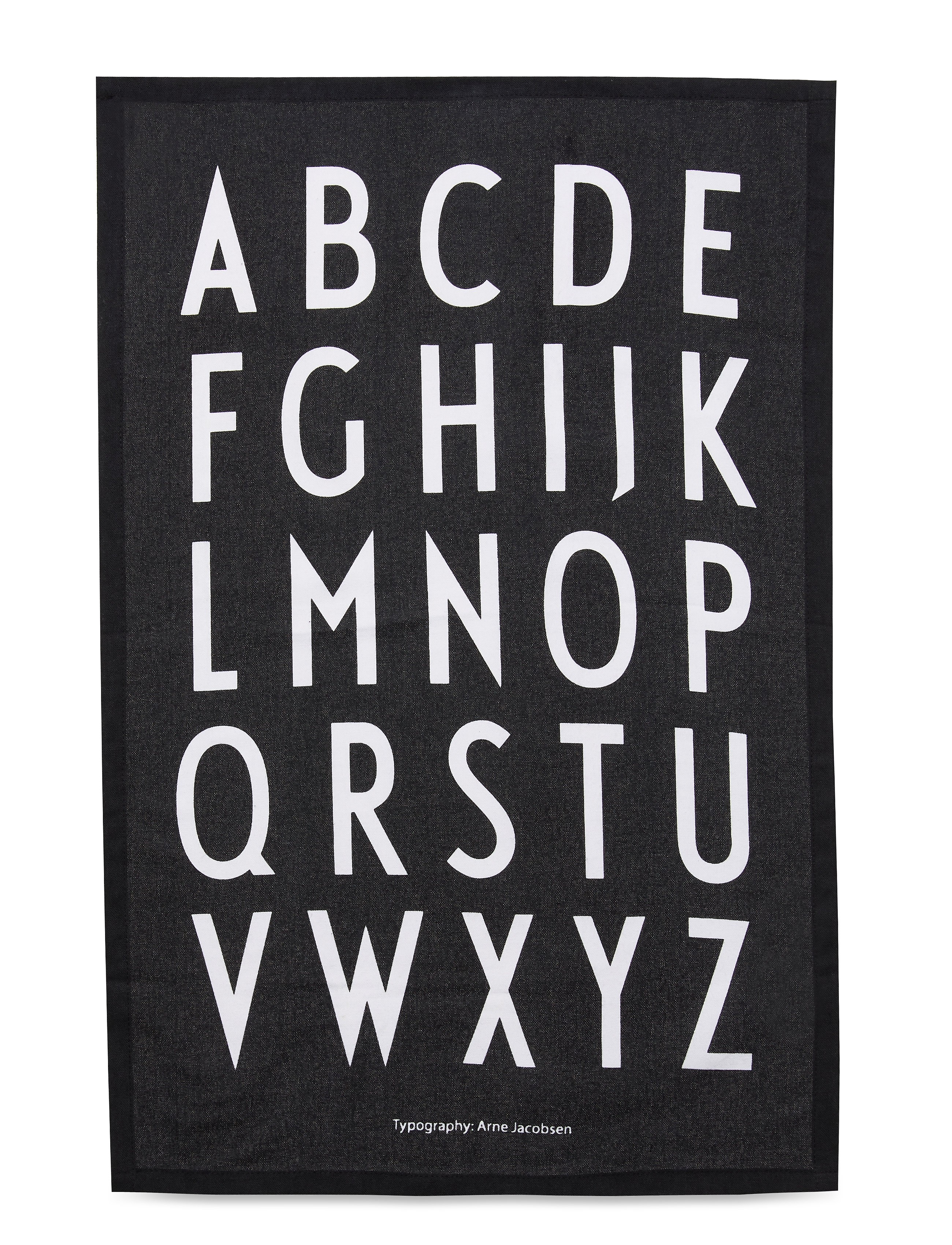 Design Letters - Classic Tea Towel 2-pack - achat par prix - black - 1