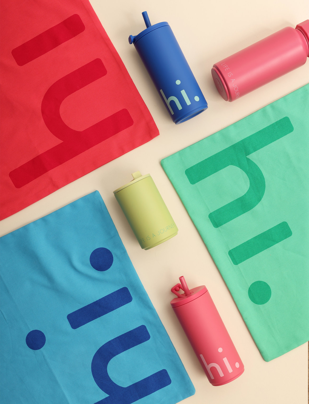 Design Letters - DL Tote bag - mažiausios kainos - pink 15-2216 tcx - 1