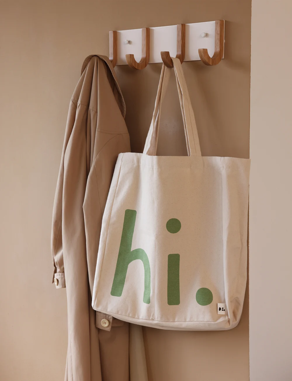 Design Letters Hi. Travel Bag Tote Bags Boozt