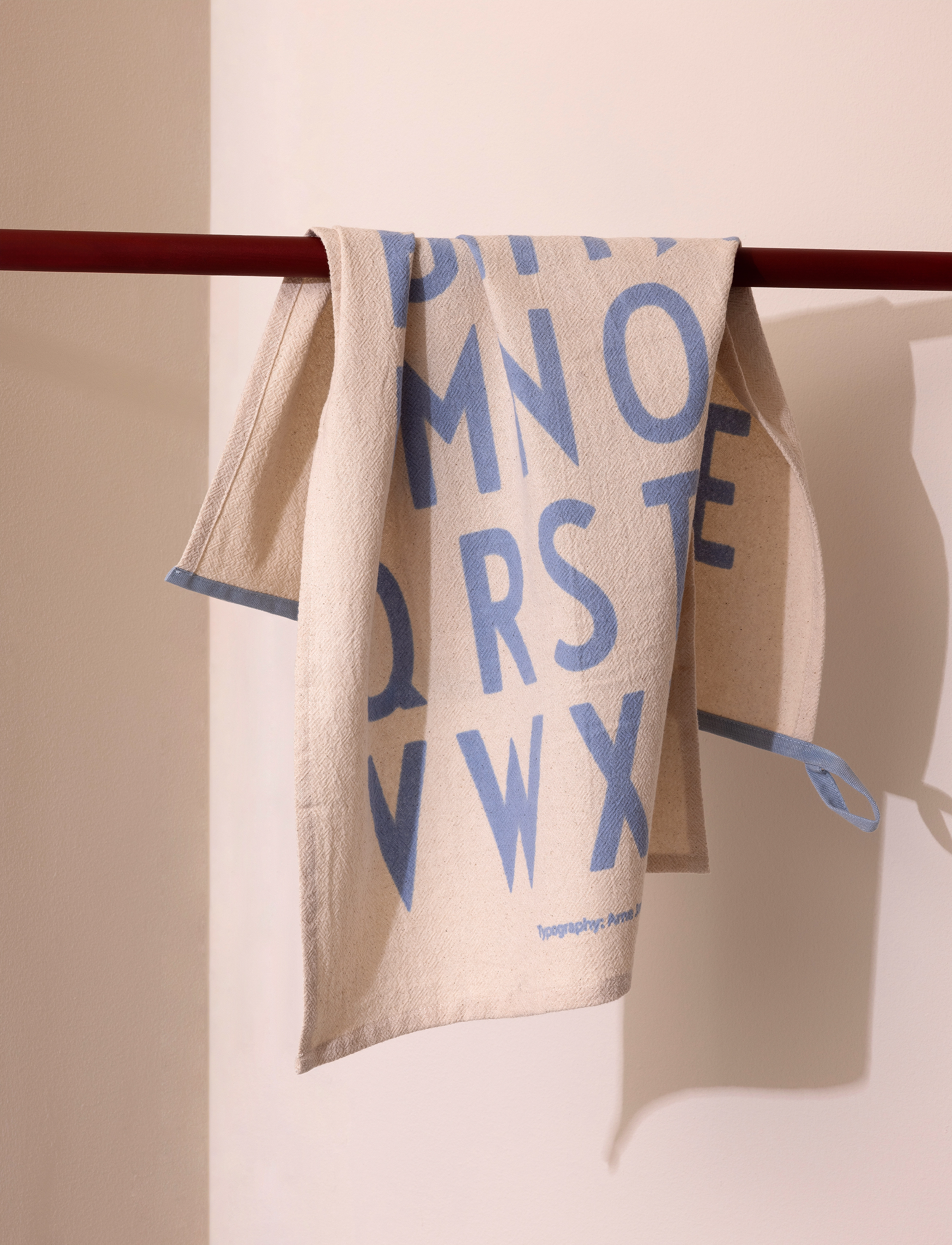 Design Letters Premium Classic Tea Towel, 50X 70 cm, Kitchen Textiles, Beige - Towels, Homeware