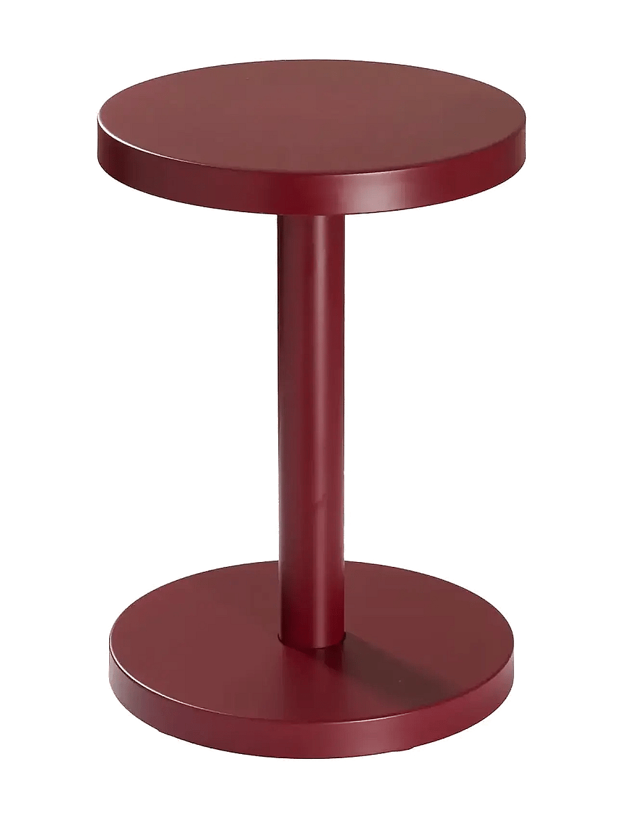 Design Letters - Trisse 3-in-1 small - küljelauad ja väikesed lauad - syrrah burgundy - 0