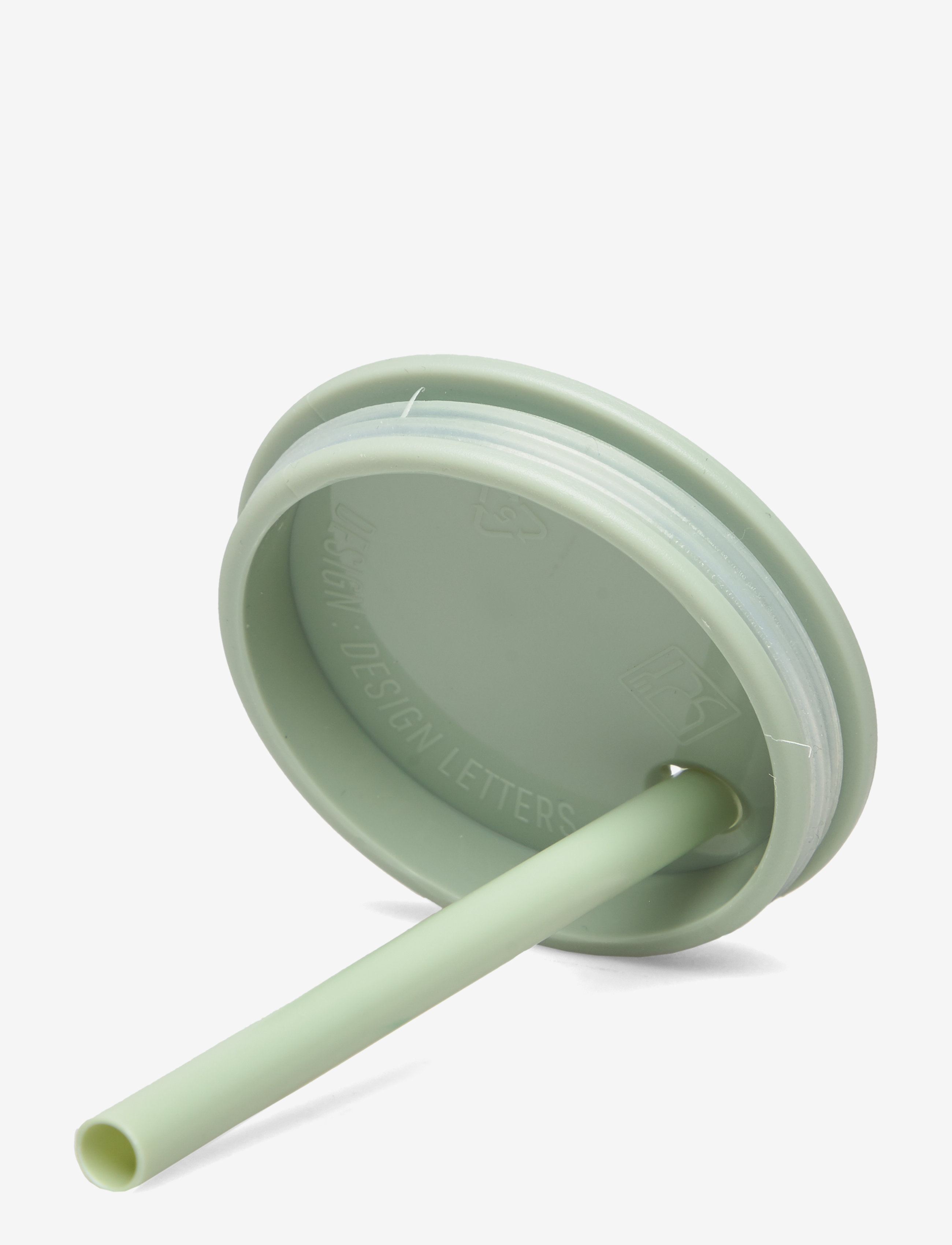 Design Letters - Straw lid - laveste priser - green - 1