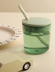 Design Letters - Straw lid for Eco kids cups & glasses - babyflasker - green - 1