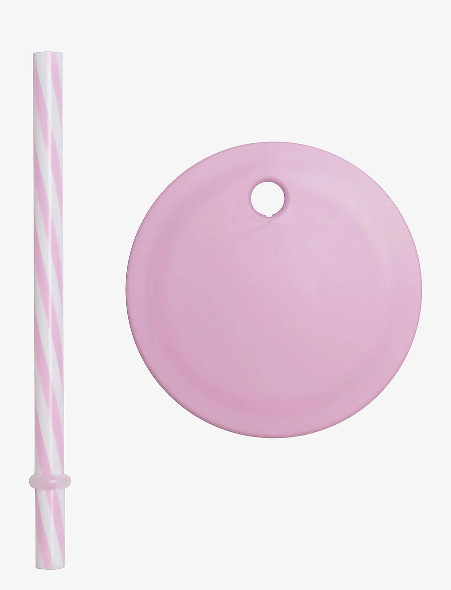 Design Letters - Straw lid for Eco kids cups & glasses - sippy cups - purple - 1