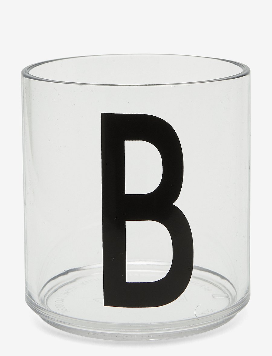 Design Letters - Kids Personal Drinking Glass A-Z - krus & kopper - transparent - 0