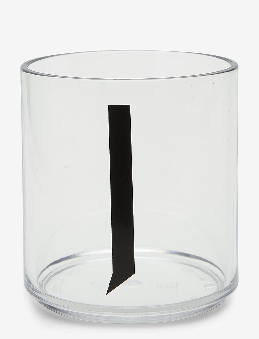 Design Letters - Kids Personal Drinking Glass A-Z - krus & kopper - transparent - 0