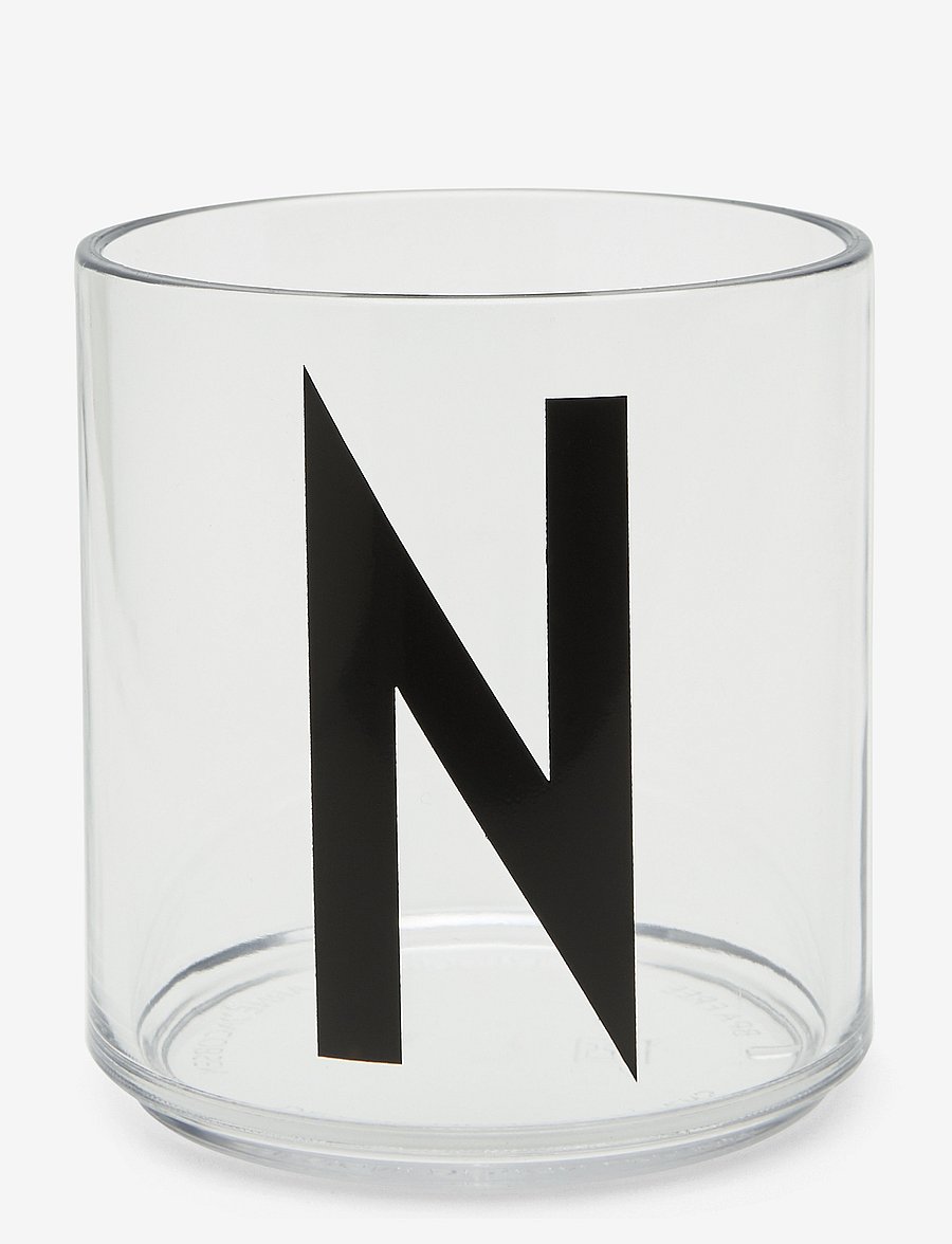 Design Letters - Kids Personal Drinking Glass A-Z - krus & kopper - transparent - 0