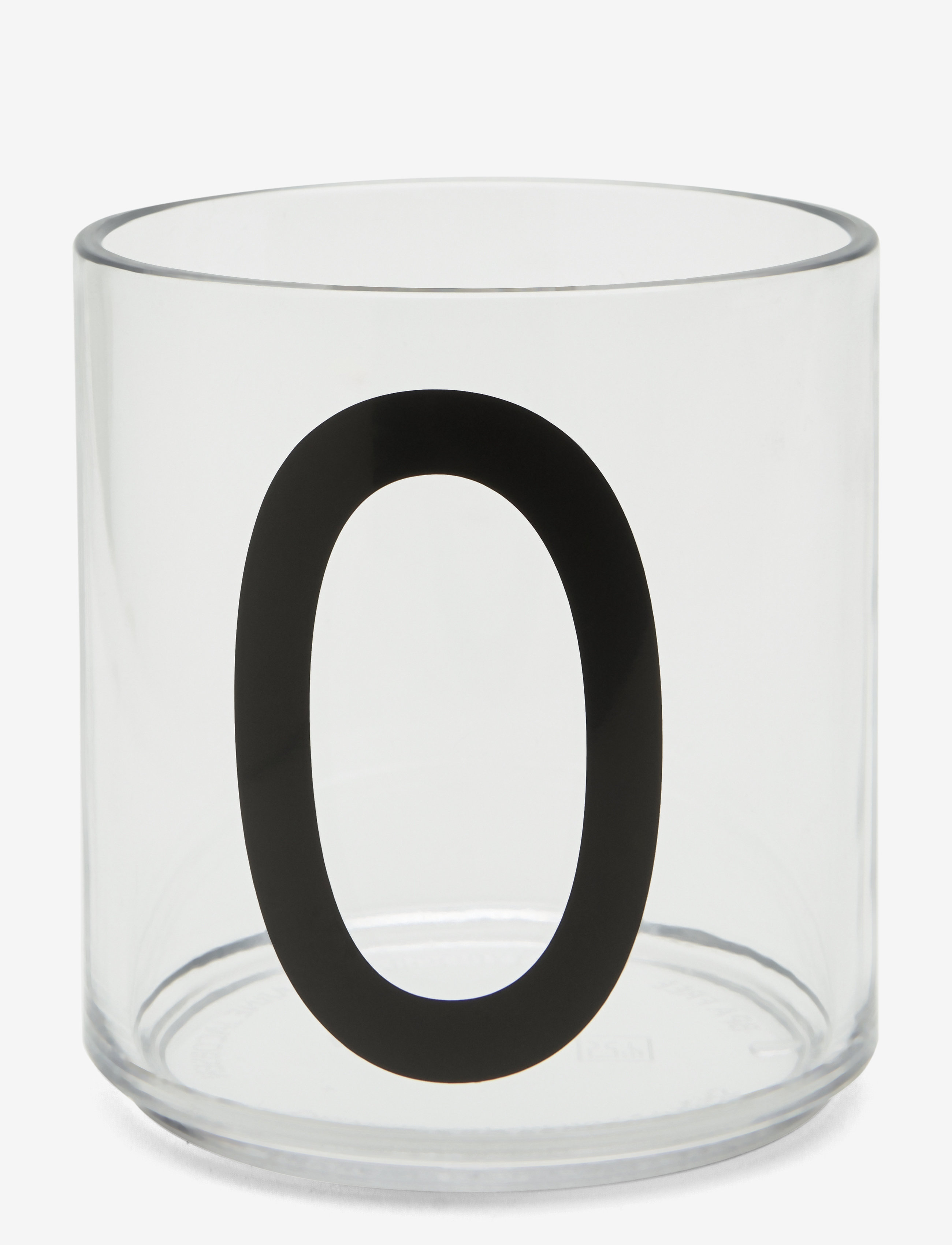 Design Letters Kids Personal Drinking Glass A-Z, 22 CL, Nude, Kopper & Krus > Kopper, Børn