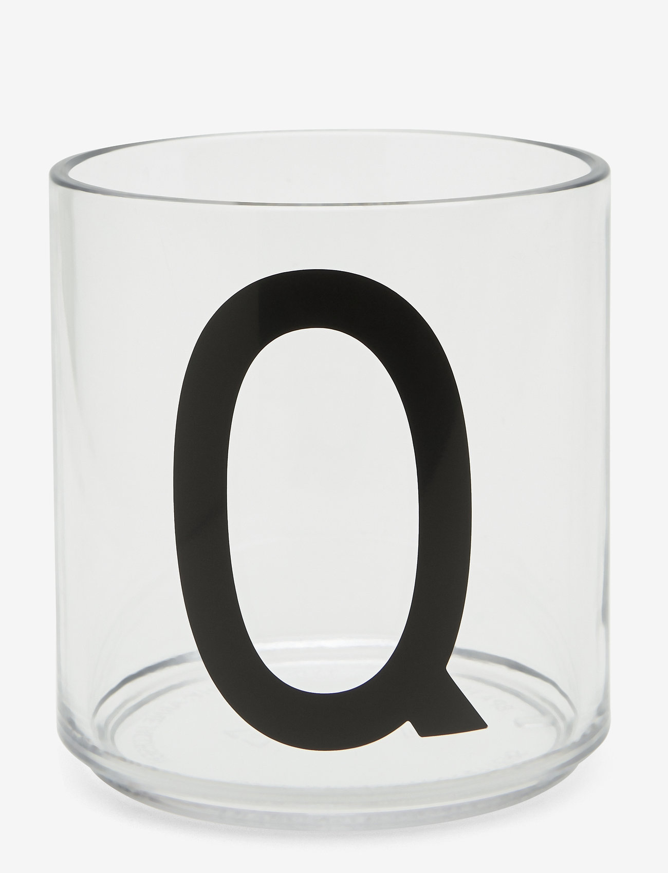 Design Letters - Kids Personal Drinking Glass A-Z - alhaisimmat hinnat - transparent - 0