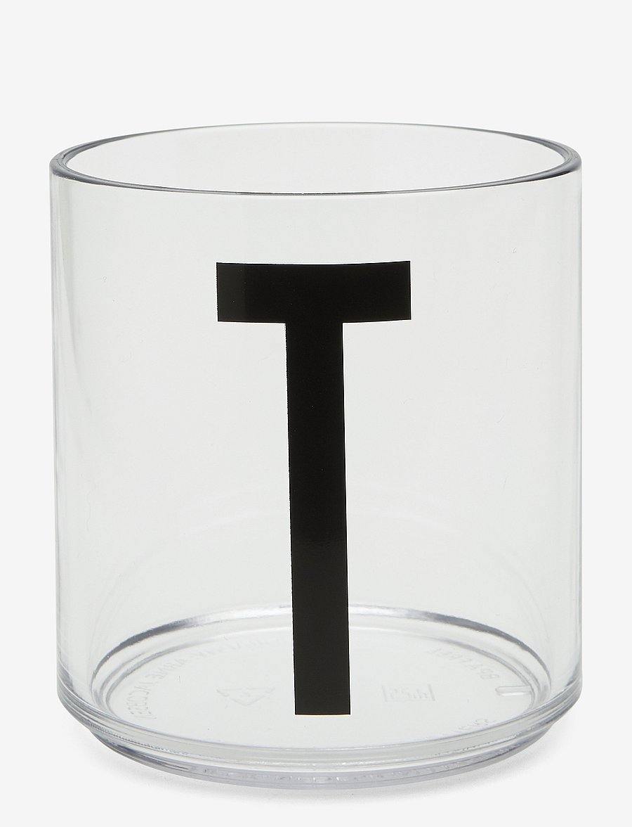 Design Letters - Kids Personal Drinking Glass A-Z - krus & kopper - transparent - 0
