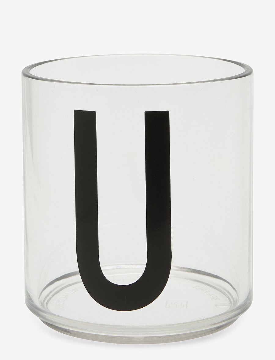 Design Letters - Kids Personal Drinking Glass A-Z - krus & kopper - transparent - 0