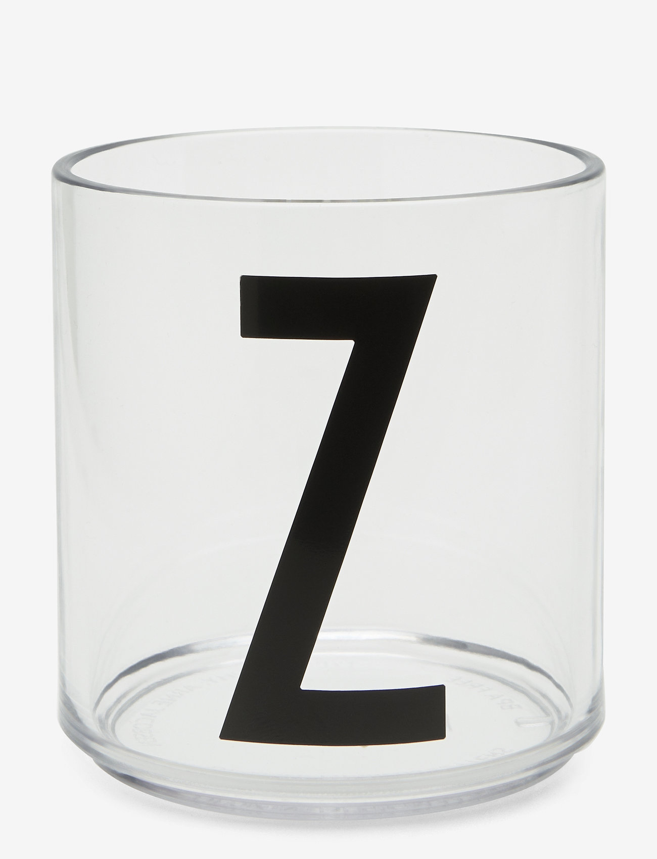 Design Letters - Kids Personal Drinking Glass A-Z - cups & mugs - transparent - 0