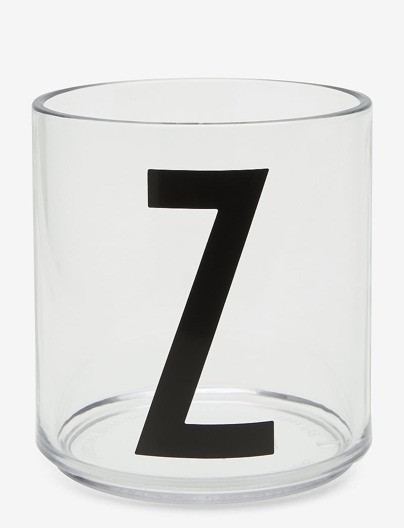 Design Letters - Kids Personal Drinking Glass A-Z - cups & mugs - transparent - 0