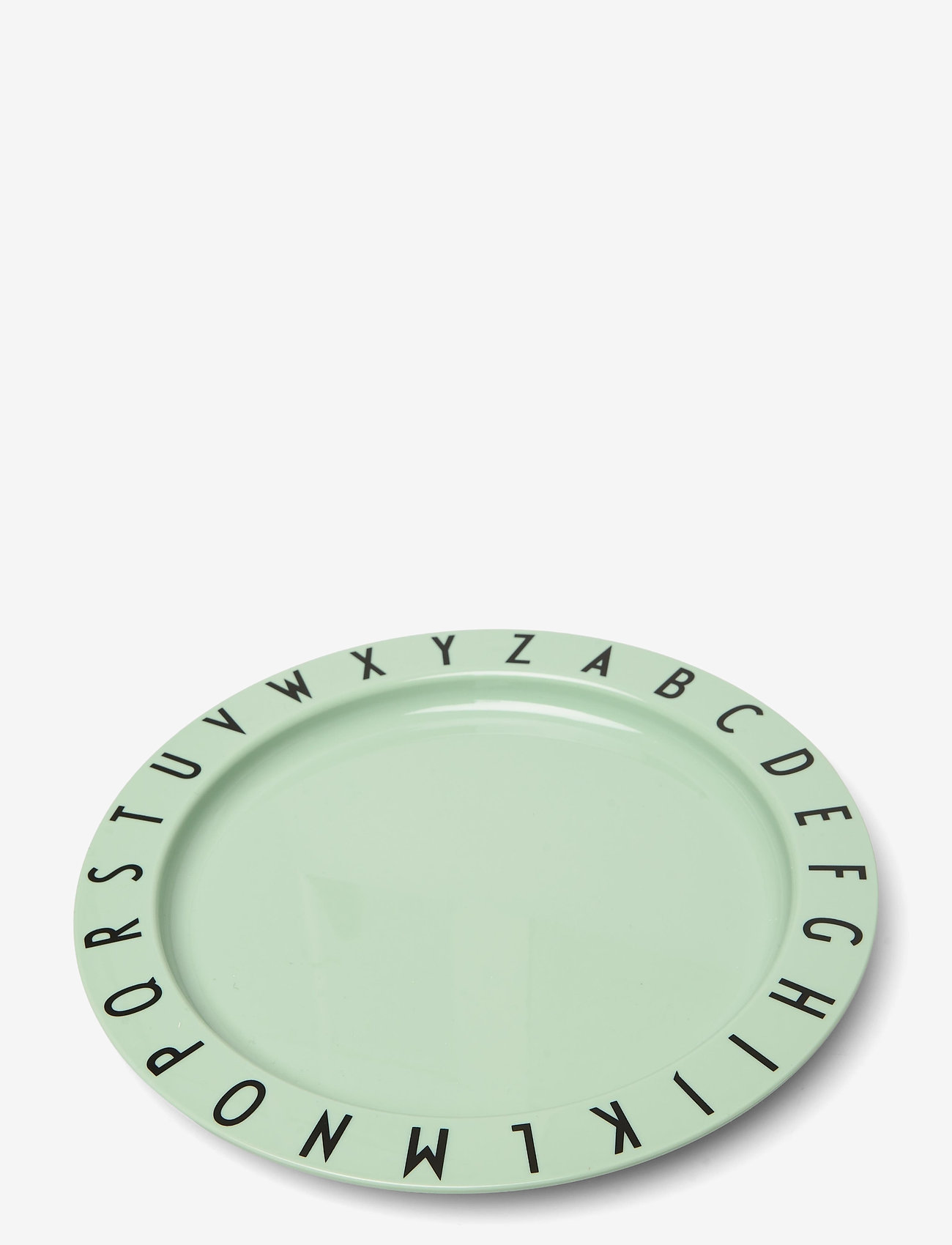 Design Letters - Eat & Learn plate tritan - plates - green - 0