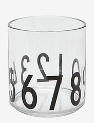 Design Letters - Kids personal drinking glass special edition tritan - de laveste prisene - transparent - 1
