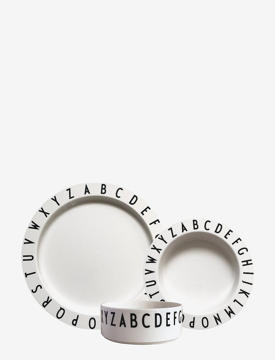 Design Letters - Eat & Learn plate set (Tritan) - nach preis einkaufen - white - 0